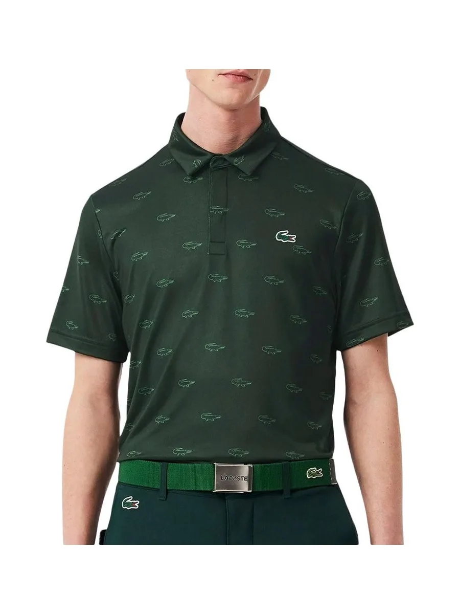 Polo Vert Homme Lacoste DH5175 2