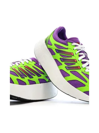 Baskets Vertes/Violettes Homme Adidas Adizero Aruku 7