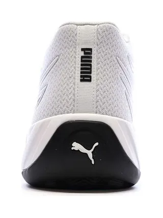 Chaussures de Basketball Grises/Blanches Homme Puma Court Pro 3