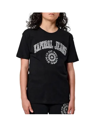 T-Shirt Noir Garçon Kaporal Orion 1