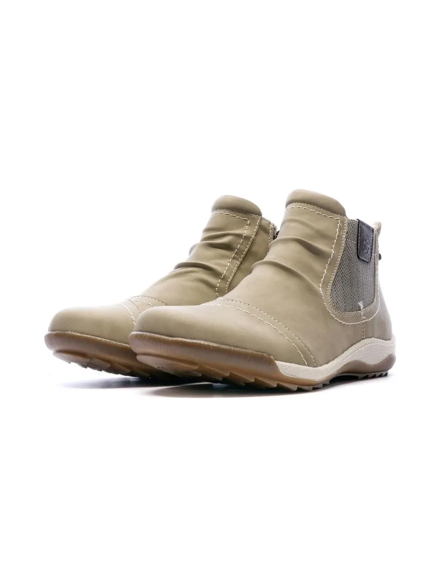 Bottines Beige Femme Relife Jilspray 7