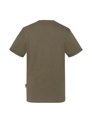 T-Shirt Kaki Homme Schott TSKEA1 2