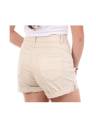 Short Beige Femme Monday Premium LW526 2