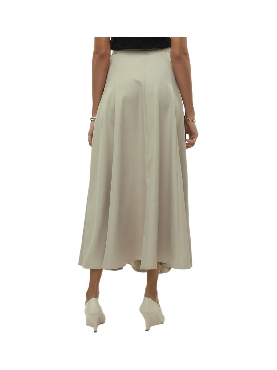 Jupe Longue Beige Femme Vero Moda Tara Ancle 3