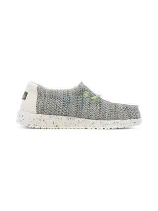 Chaussures Grises/Noires Garçon Hey Dude Wally Youth 2
