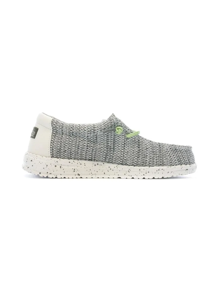 Chaussures Grises/Noires Garçon Hey Dude Wally Youth 3