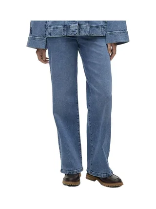 Jean Droit Bleu Femme Vero Moda Kathy 1