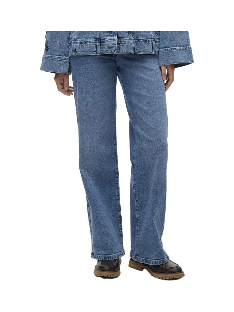 Jean Droit Bleu Femme Vero Moda Kathy 2