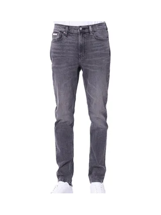 Jean Slim Gris Homme Calvin Klein Jeans Slim Taper 1