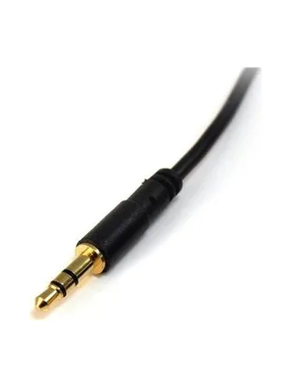 10 ft Slim 3.5mm Stereo Audio Cable M/M 2