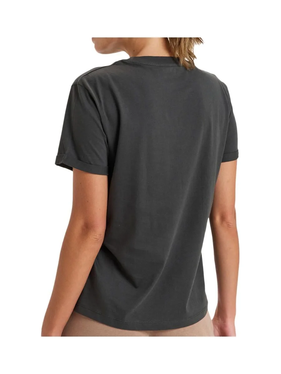 T-shirt Gris Femme Roxy Oceanregular 2