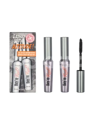 Benefit Duo Set: They're Real! Mascara 17g - #1 Jet Black - 2x8,5 gr 1