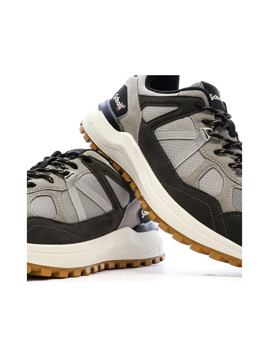 Baskets Grises/Noires Homme Schott Heck 8