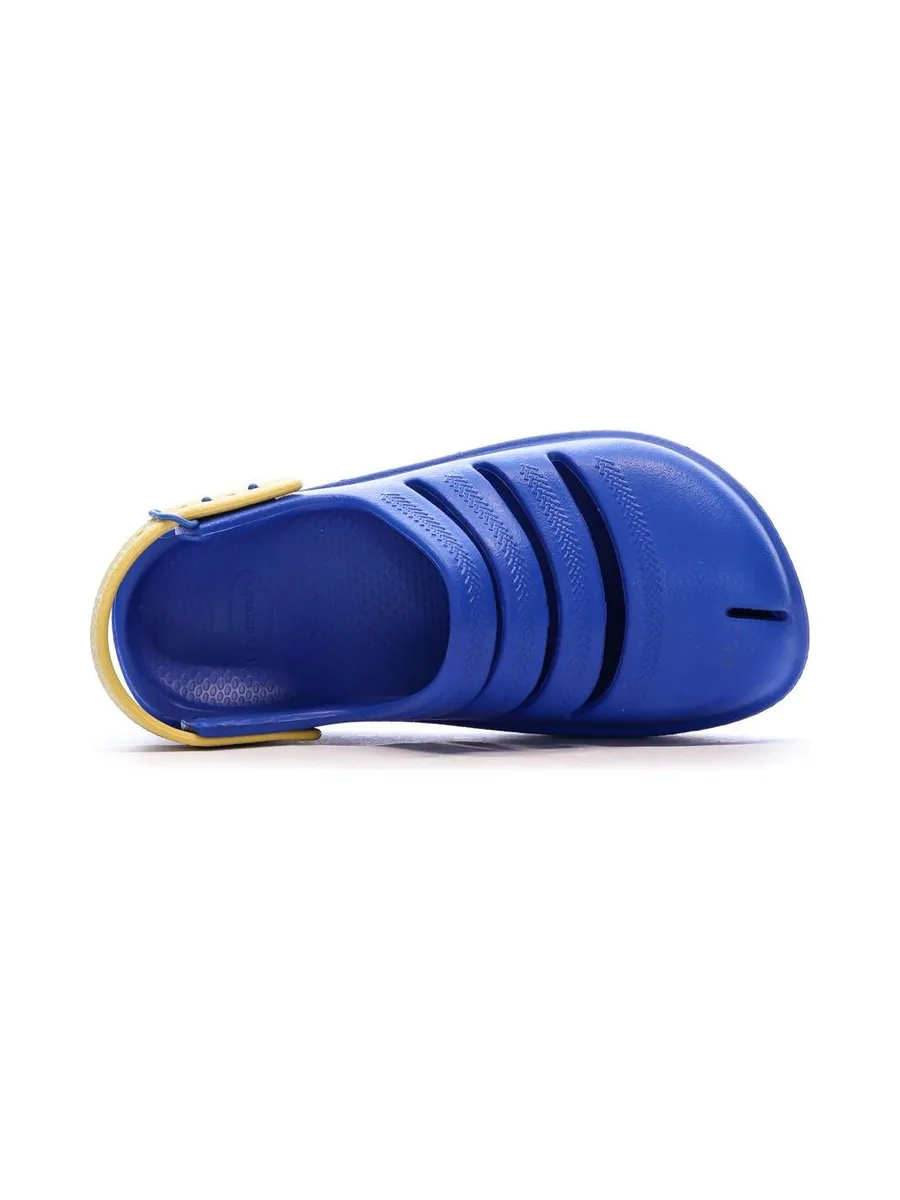 Sandales Bleu/Jaune Garçon/Fille Havaianas Clog 4