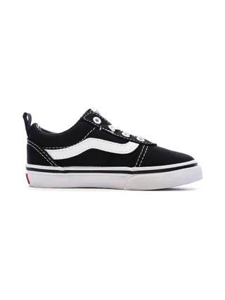Baskets Noires/Blanches Enfant Vans Ward Slip-on 2