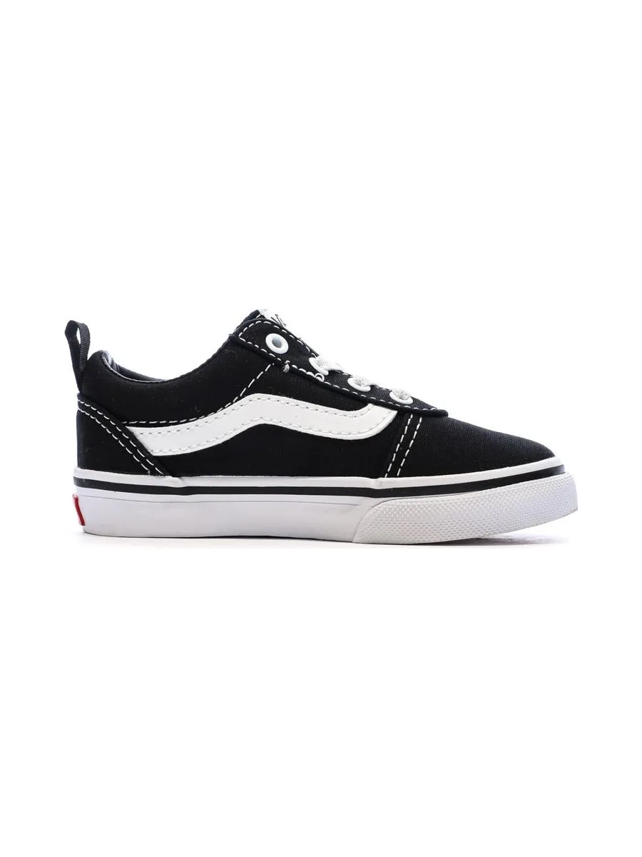 Baskets Noires/Blanches Enfant Vans Ward Slip-on 3