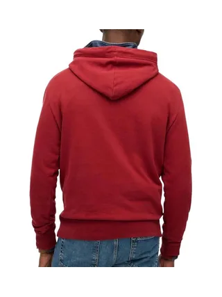 Sweat Rouge Homme Superdry Essential Logo 2