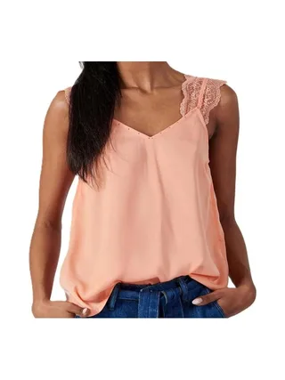 Débardeur Orange Femme Kaporal CARENE24 1
