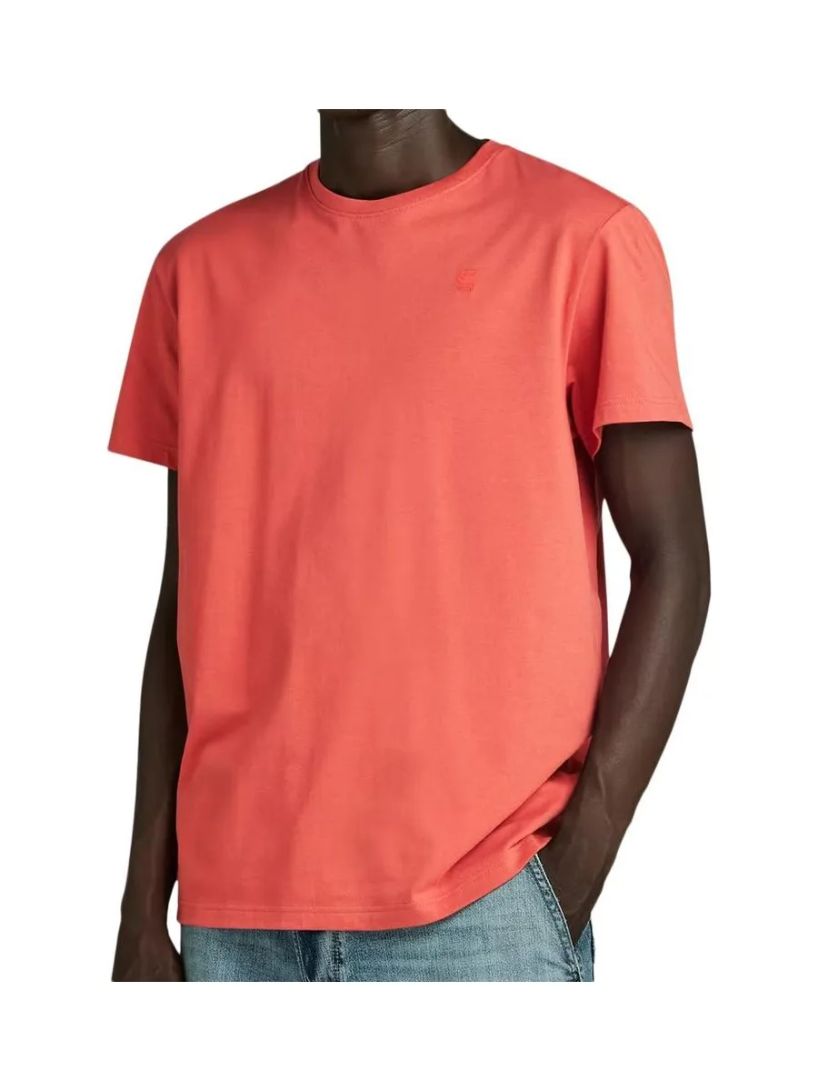T-shirt Rouge Homme G-Star Base 2