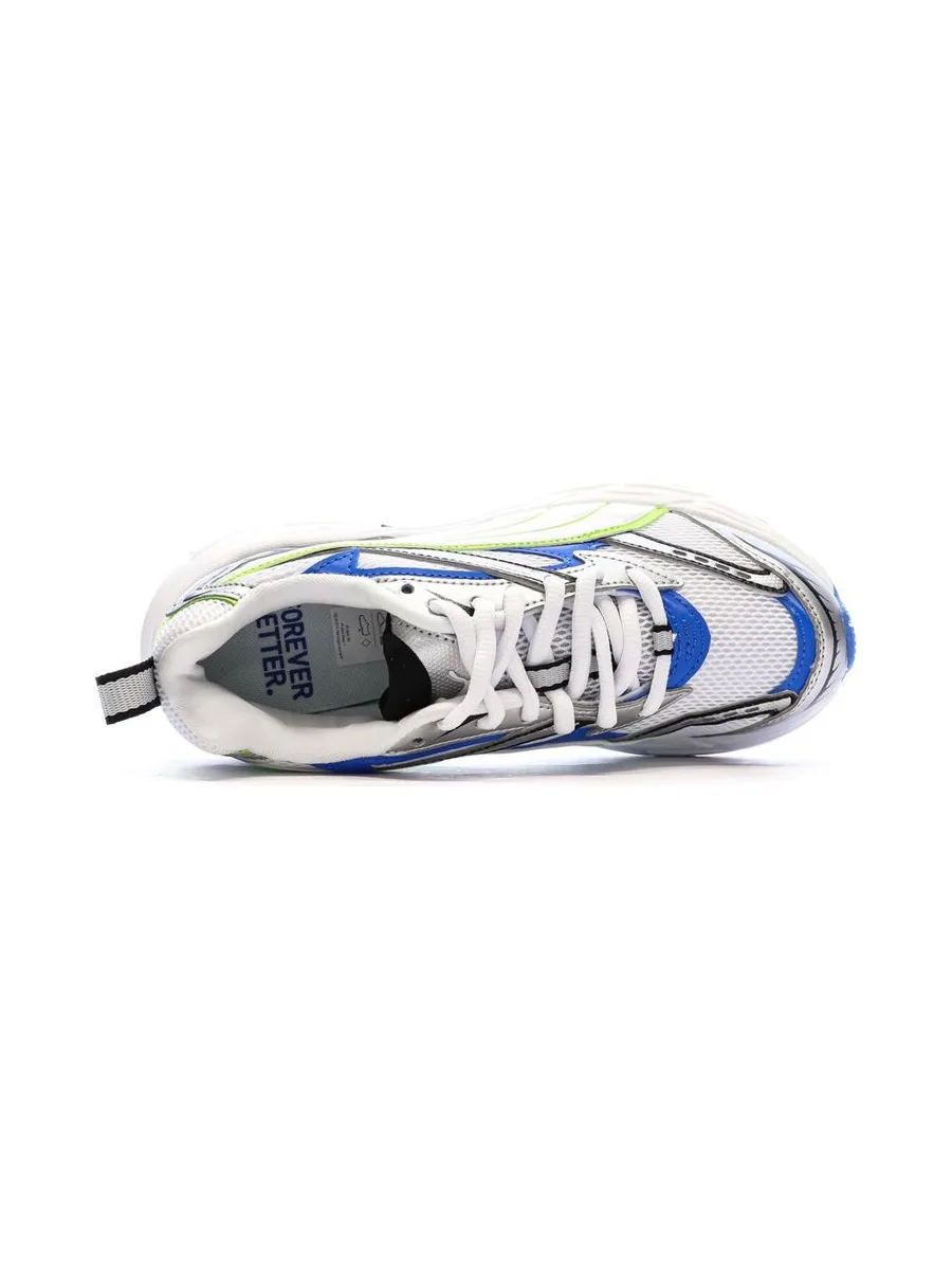 Baskets Blanches/Bleu Garçon Puma Morphic 5
