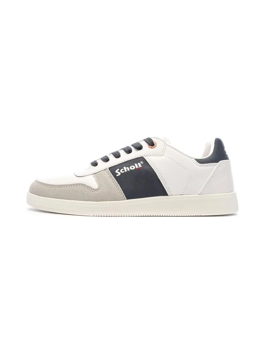 Baskets Blanches Homme Schott Foster 1