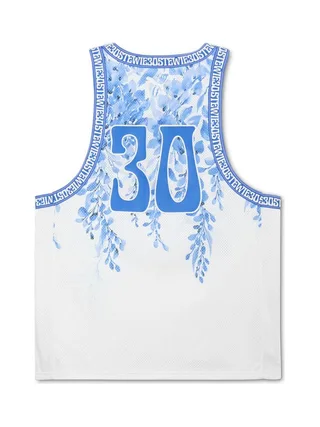 Maillot de basketball Blanc/Bleu Femme Puma Stewie X City 2