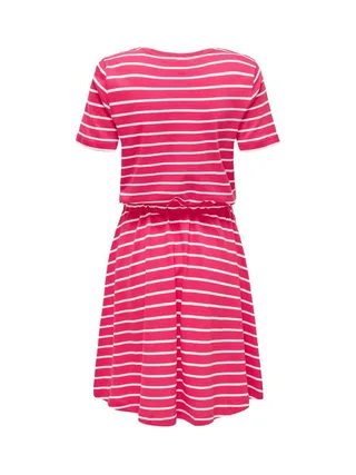 Robe à Rayure Rose Femme ONLY 15320317 2