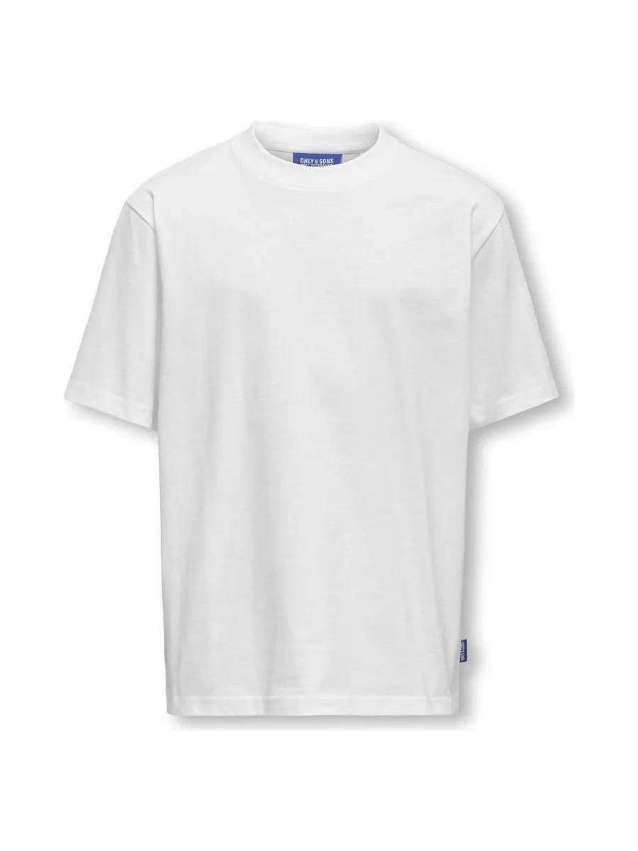 T-shirt Blanc Garçon Only & Sons Fred Life 3