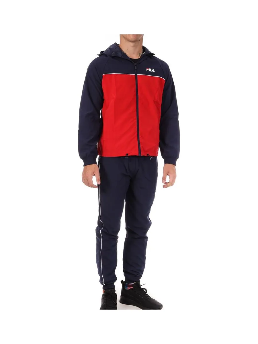 Survêtement Marine/Rouge Homme Fila Tallington 2.0 2