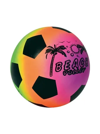 Ballon de Plage Multicolore Arc En Ciel 3