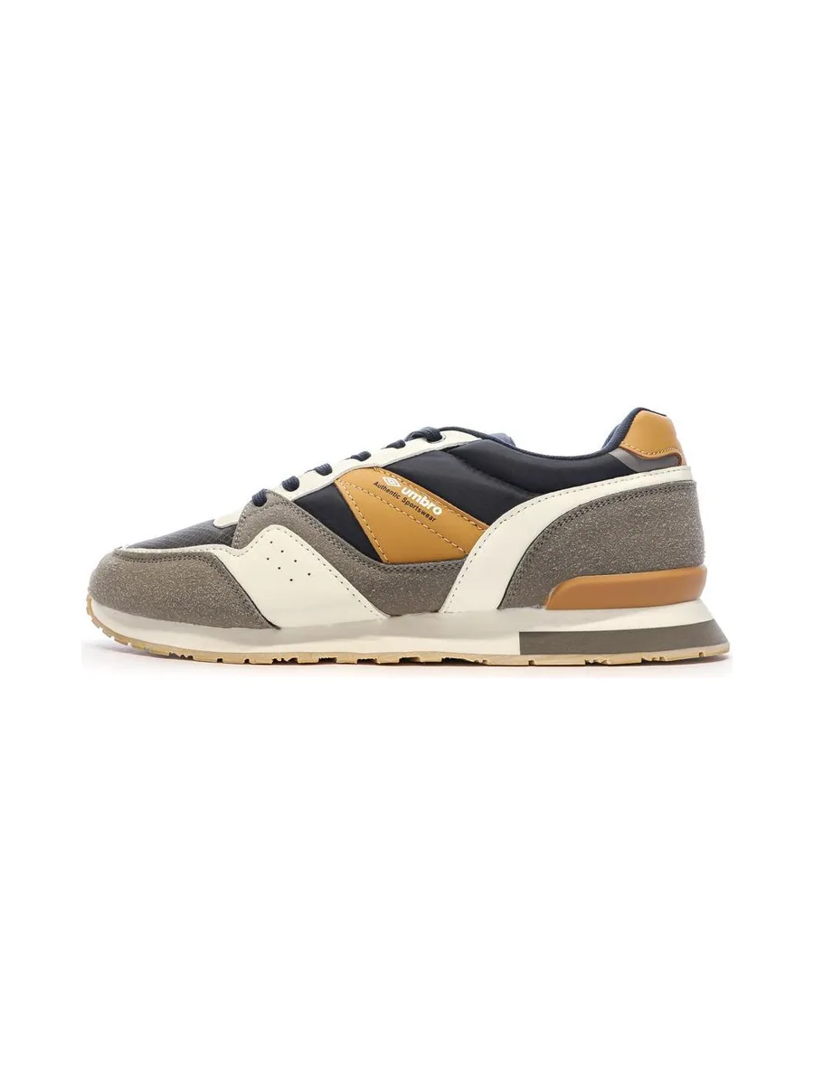 Baskets Blanc/Marine/Camel Homme Umbro 973590 2