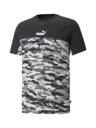 T-shirt Noir Homme Puma Camo 673335 1