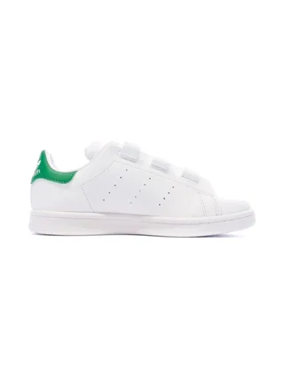 Baskets Blanches Mixte Adidas Stan Smith Scratch 2
