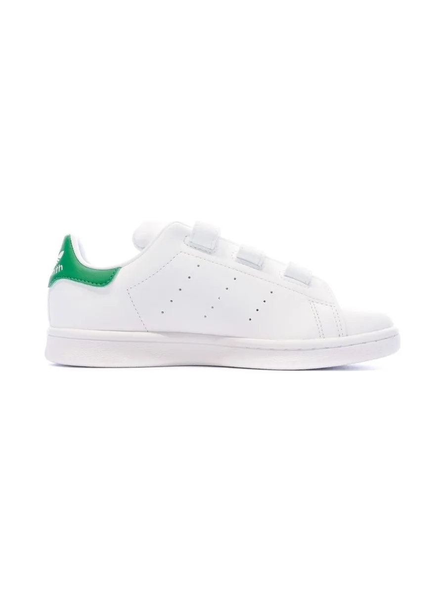 Baskets Blanches Mixte Adidas Stan Smith Scratch 3