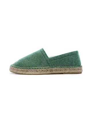 Espadrilles Vertes Foncés Femme Pare Gabia Anitz 1