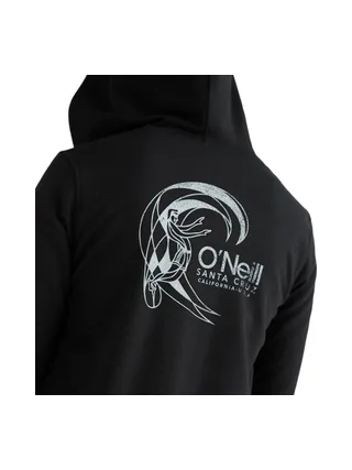 Sweat Zippé à capuche Noir Femme O'Neill Circle Surfer 3