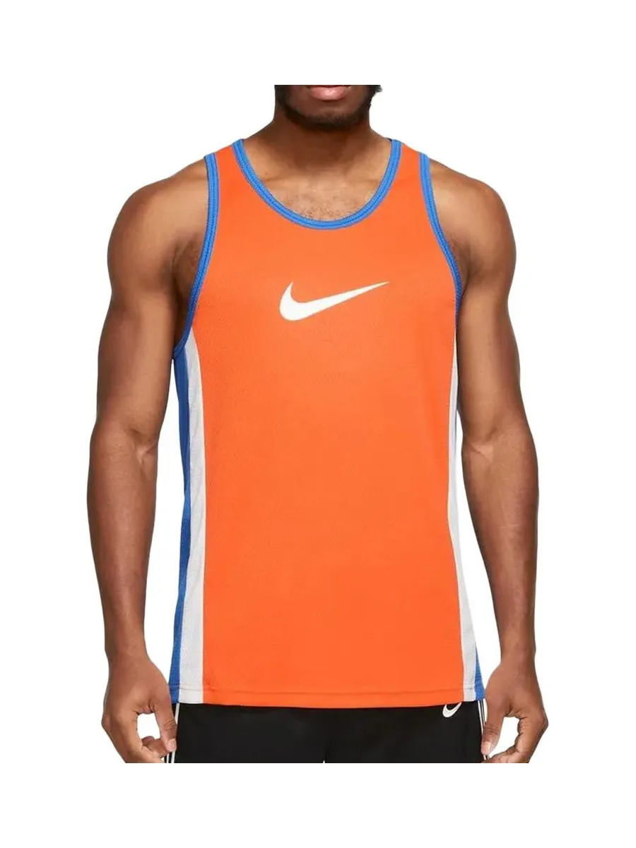 Maillot de basketball Orange Homme Nike Df Icon 1