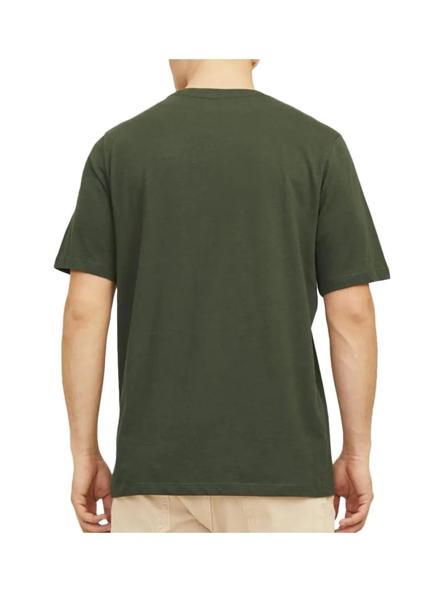 T-Shirt Kaki Homme Jack & Jones Ferris 3