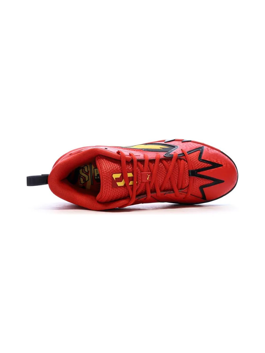Chaussures de Basketball Rouges Homme Puma Scoot Zeros Retro 5