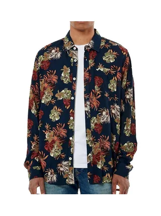 Chemise Marine/Bordeaux Homme Kaporal COOL 1
