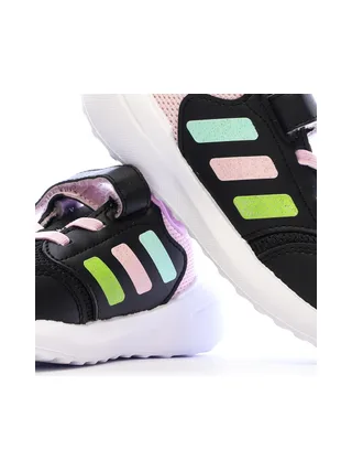 Baskets Noir/Rose Bébé Fille Adidas Tensaur Run 3.0 El 7