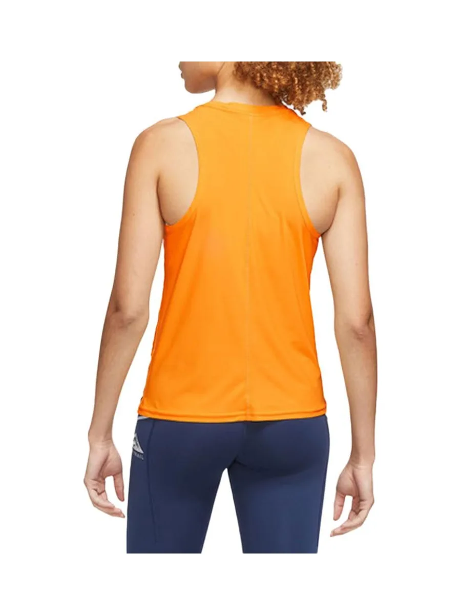 Débardeur Orange Femme Nike Trail Tank 3
