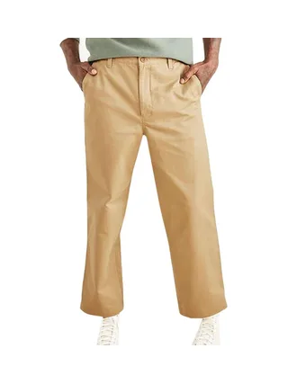 Pantalon Large Marron Homme Dockers Cropped 1