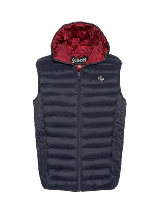 Doudoune Marine Homme Schott 022 1