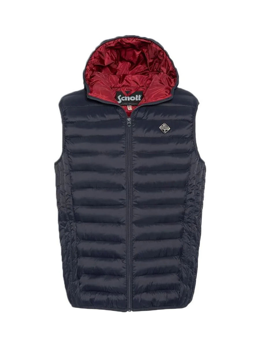 Doudoune Marine Homme Schott 022 2