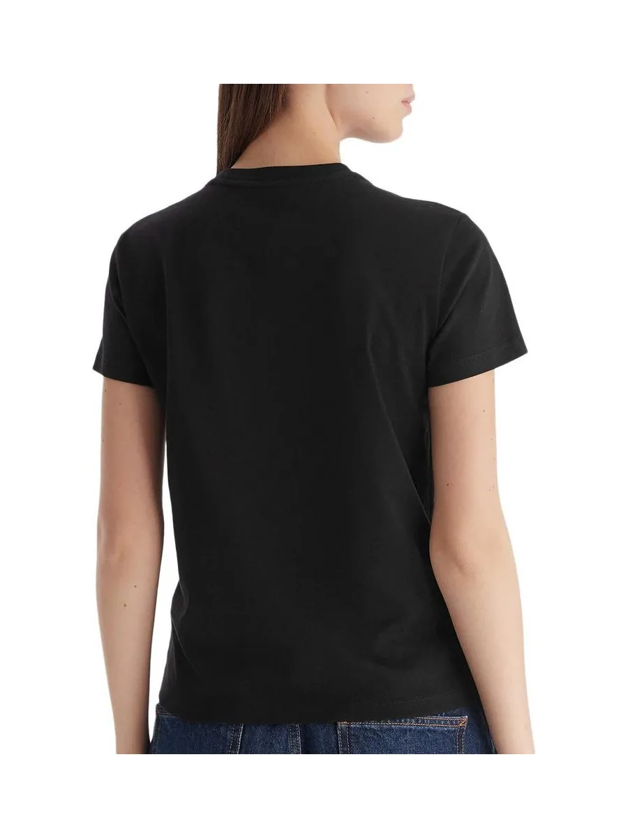 T-Shirt Noir Femme Tommy Hilfiger DW0DW21965 3