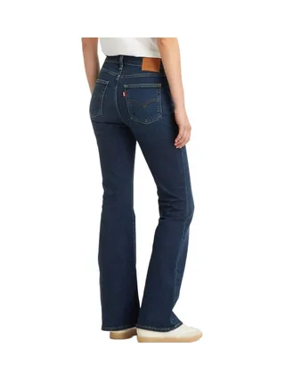 Jeans 726 Bleu Foncé Femme Levi's Flare 2
