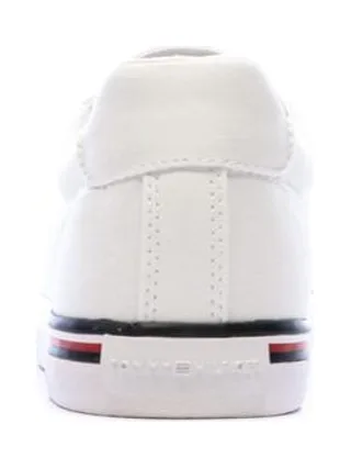 Baskets Blanches Femme Tommy Hilfiger Essential Stripes Sn 3