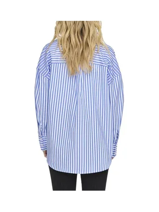 Chemise Blanche/Bleu Femme JDY Vesper 2