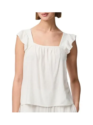 Débardeur Blanc Femme Pieces Pia 1